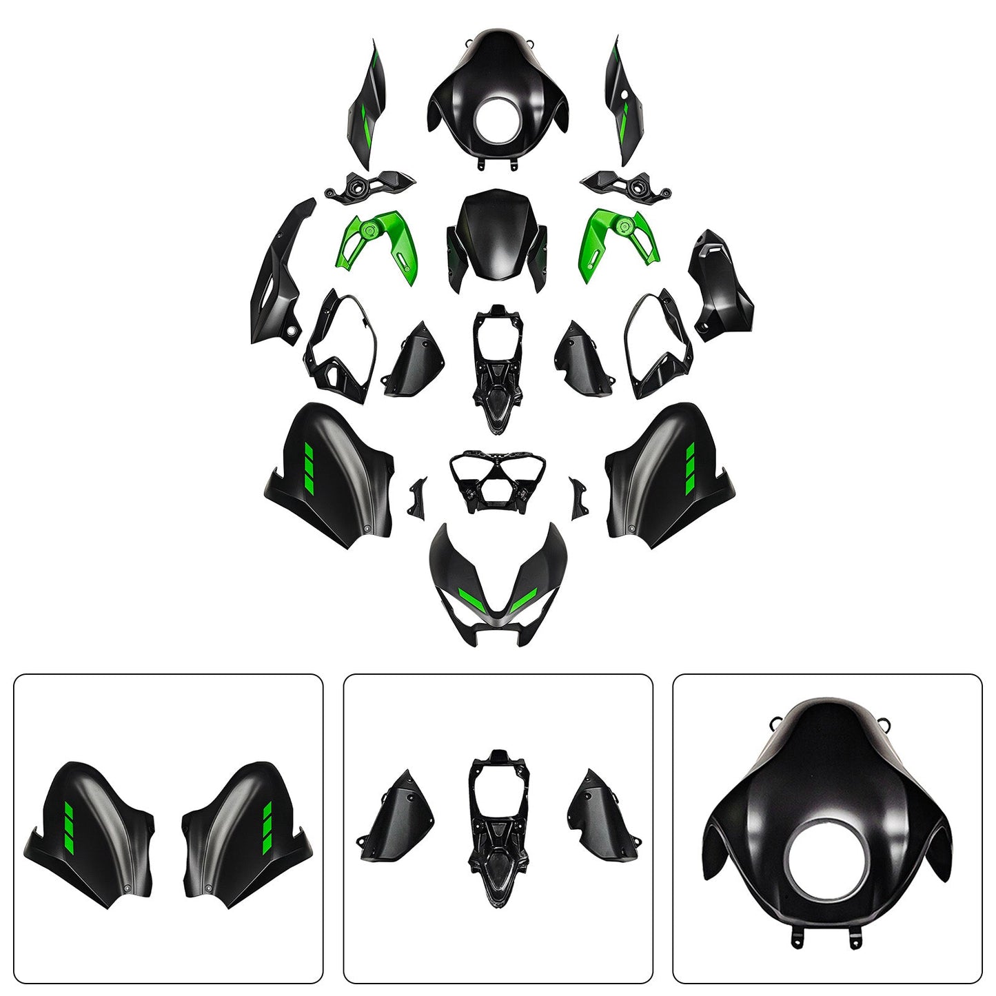 Injection Bodywork Fairing Kit for Kawasaki Z900 2025-2026