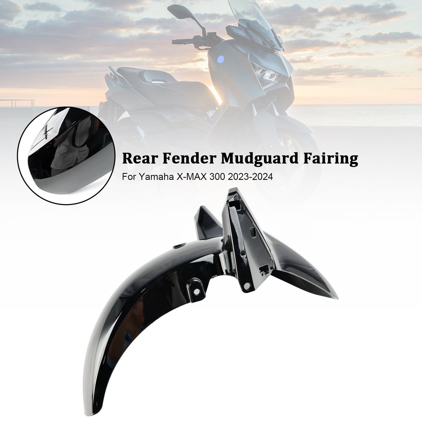 2023-2024 Yamaha X-MAX 300 Front Fender Mudguard Fairing Cowl