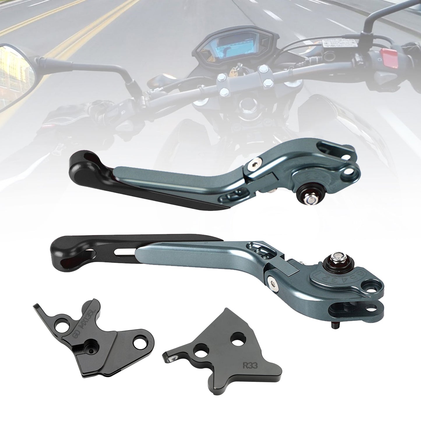 2005-2014 YAMAHA YBR125 Adjustable Clutch Brake Lever