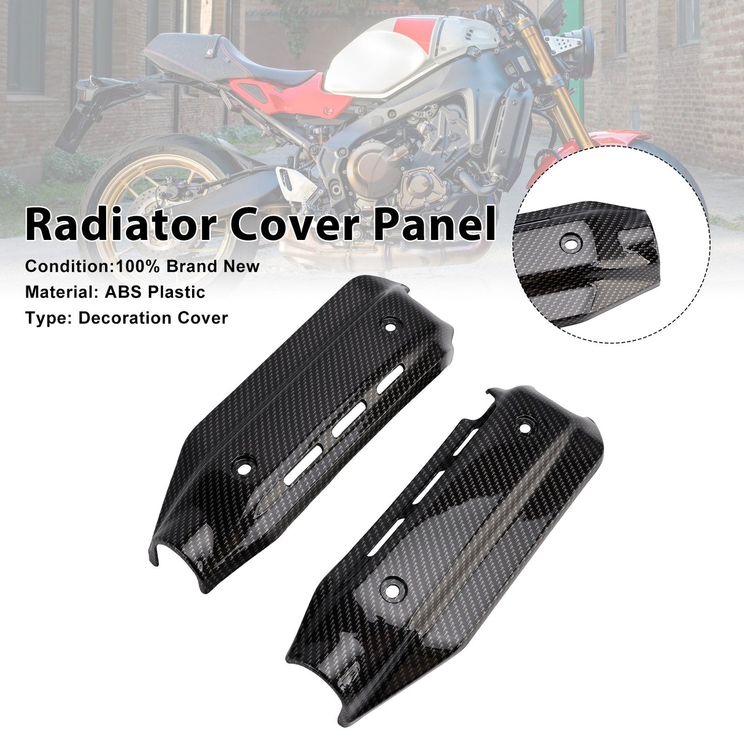 Radiator Side Cover Fairing Panels For Yamaha XSR900 2022-2025