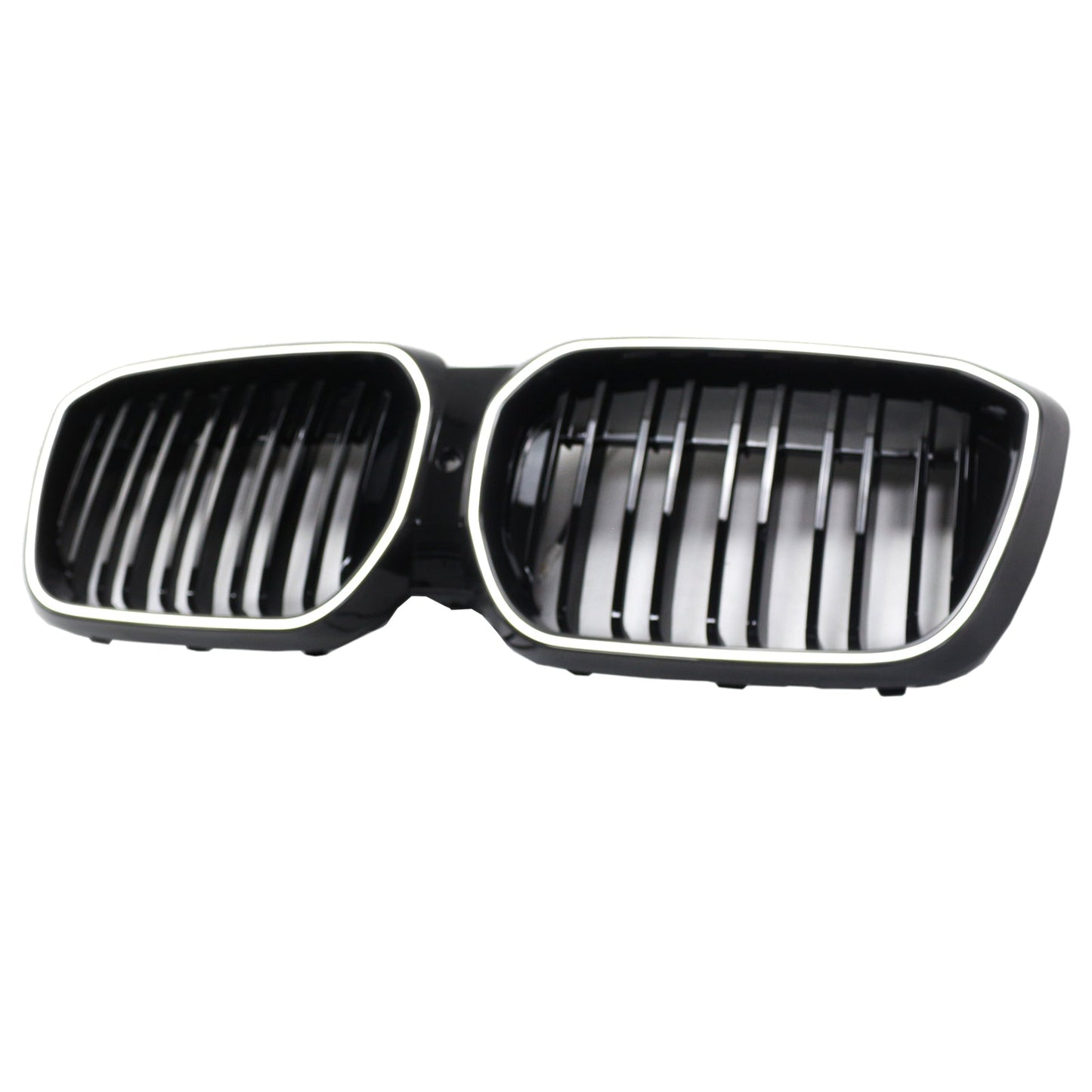 2022-2024 BMW IX3 G08 LCI Double Slat Black Front Kidney Grill Grille