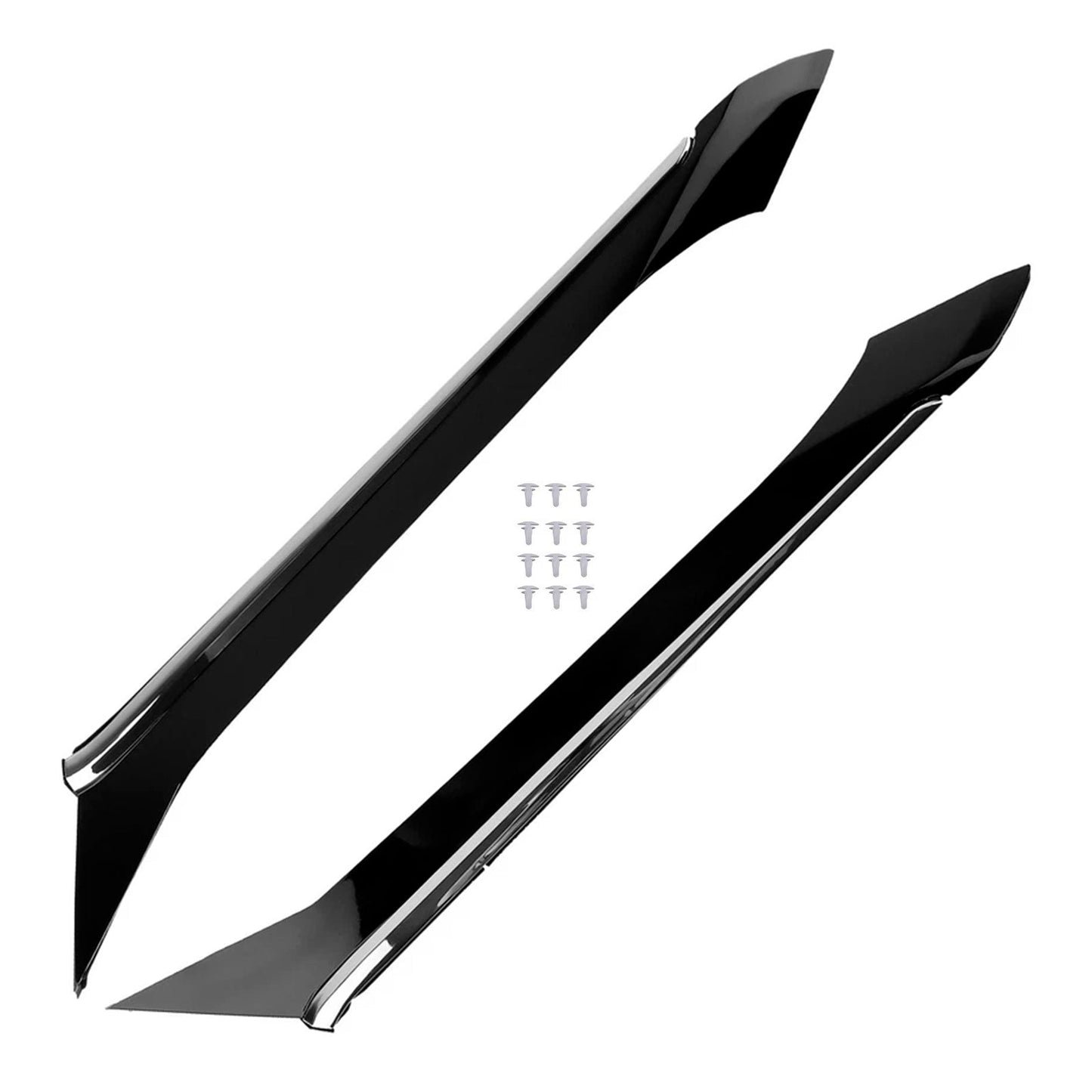 2016-2021 Nissan Maxima 2x Rear Body Molding Pillar Trim