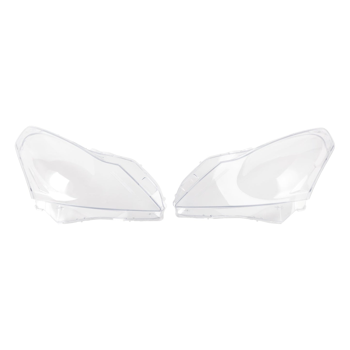2010-2013 Infiniti G25 G37 Sedan 2pcs Headlight Lens Shell Cover Clear