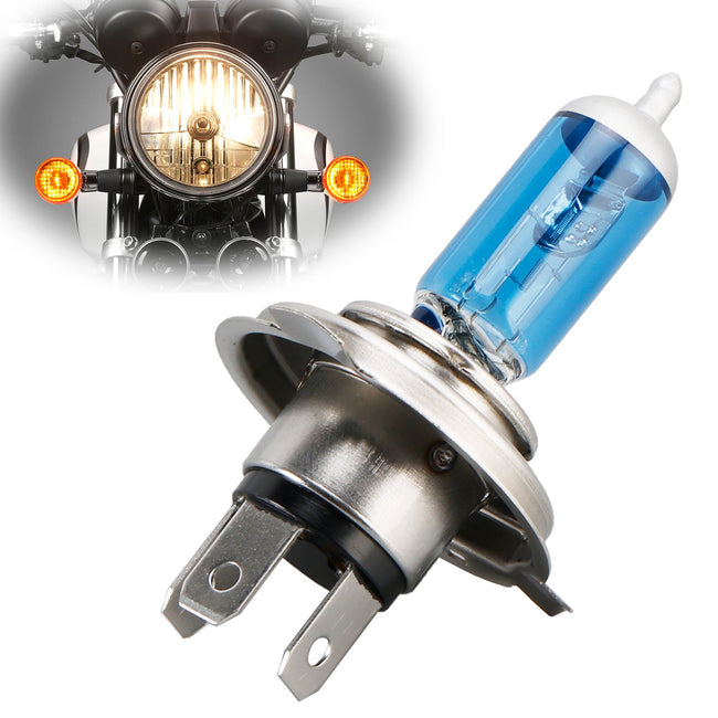 Motorcycle Lamp Cool Blue Hyper HS1 62185CBH-01B PX43T 12V 35/35W For OSRAM