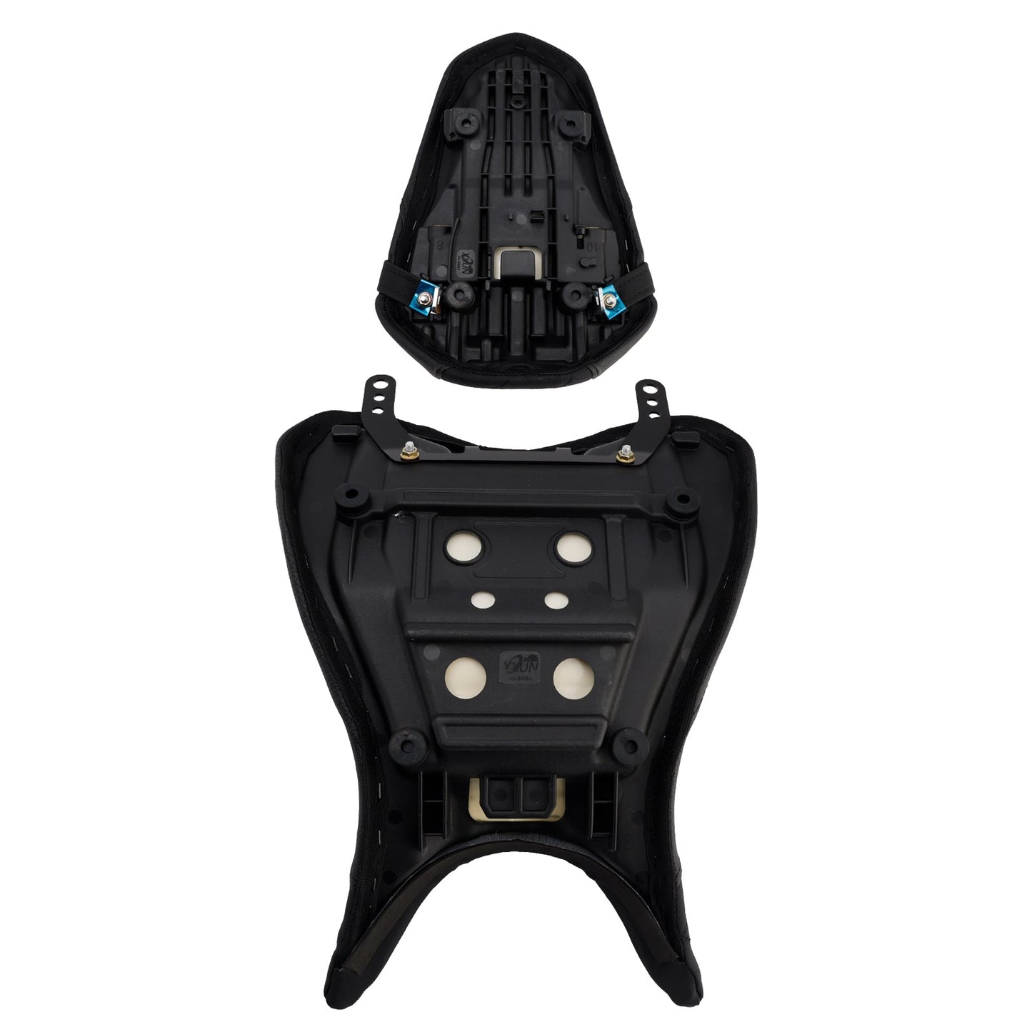 2025- For Yamaha Yzf-R3 2025- Mt-03 Driver&Passenger Seat Rear Cushion Black