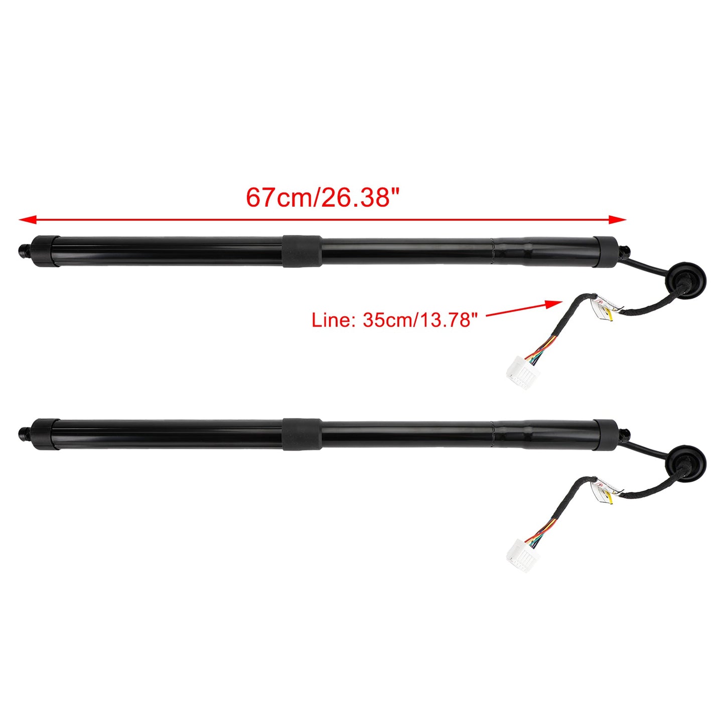 2017-2019 Nissan Rogue SL Hybrid Sport Utility 4-Door 2.0L 2PCS Electric Tailgate Struts 905614BA4A 971827851