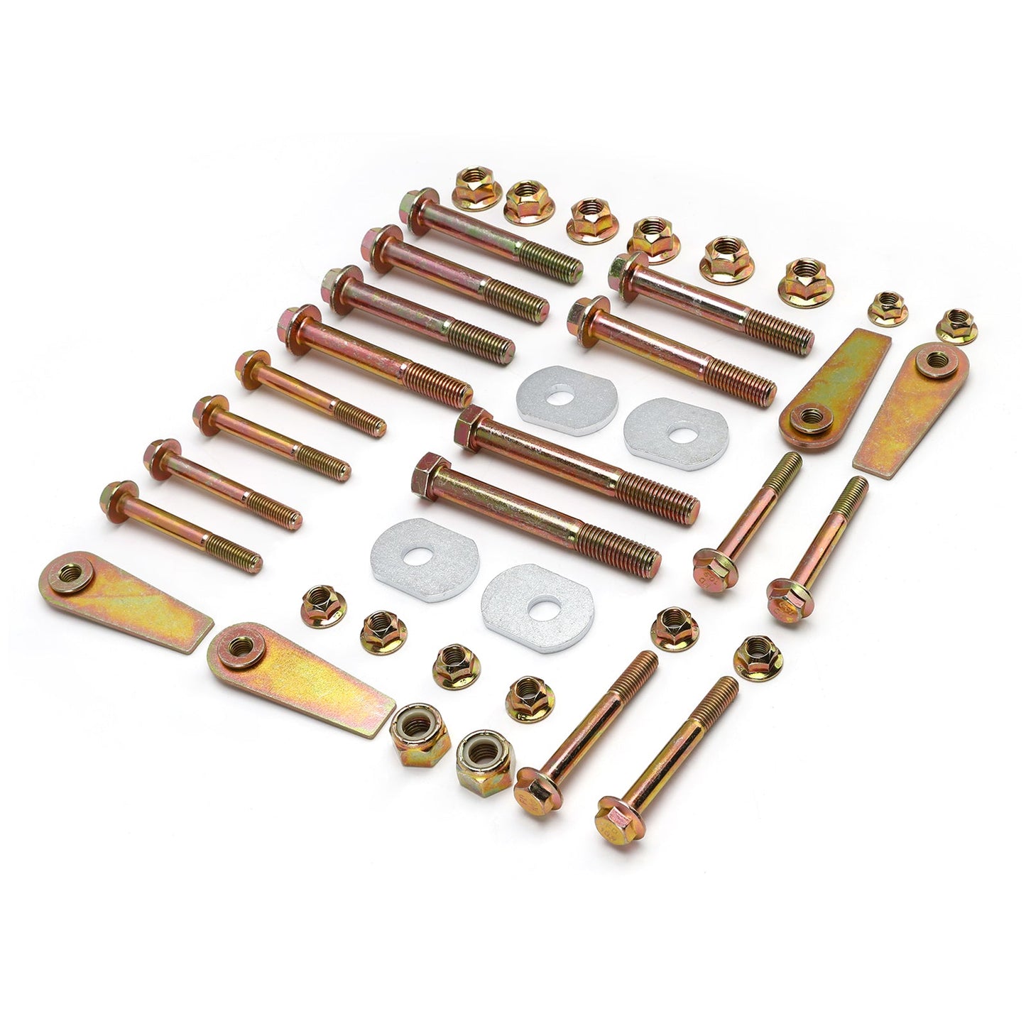 1997-2006 For Jeep Wrangler TJ Control Arm Front and Rear w/Cam Bolt Delete and Flag Nuts