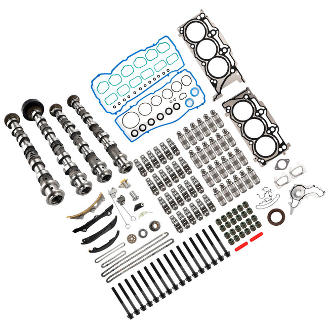 2012-2016 Jeep Wrangler 3.6L V6 Engine Camshafts Rockers Lifters Timing Chain