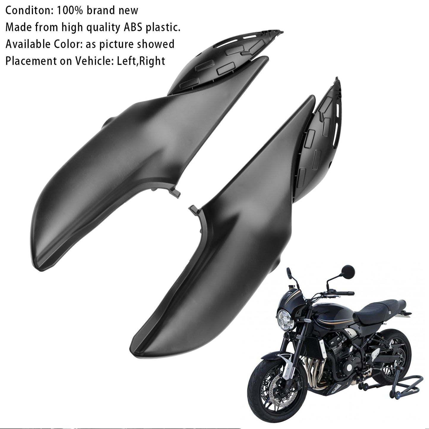 2018-2024 Kawasaki Z900RS Side Frame Panel Protector Fairings Cover