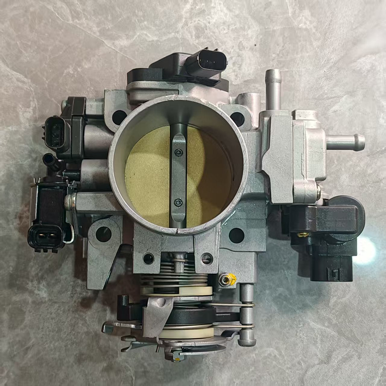 2005 Honda CR-V EX-L Sport Utility 4-Door 2.4L Double Pull Wires Throttle Body 16400-PPA-A11