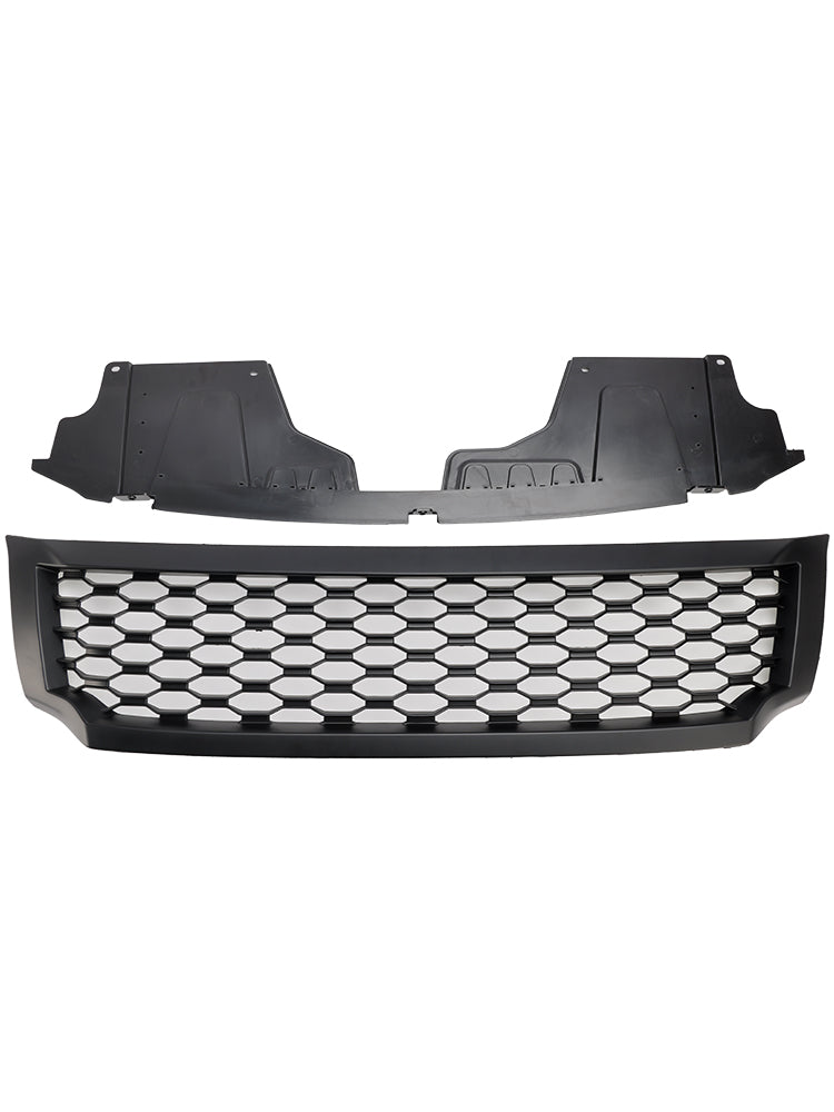 2015-2020 Nissan Navara NP300 D23 Matt Black Front Bumper Grill Grille