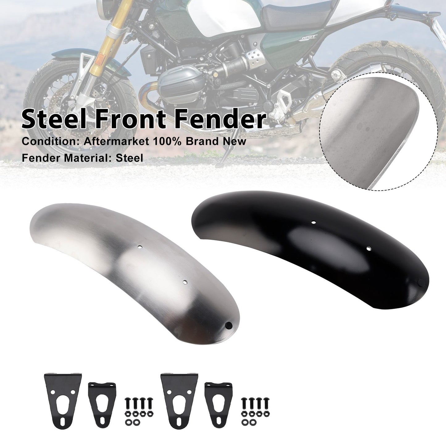 2024-2025 BMW R12 nineT Steel Front Fender