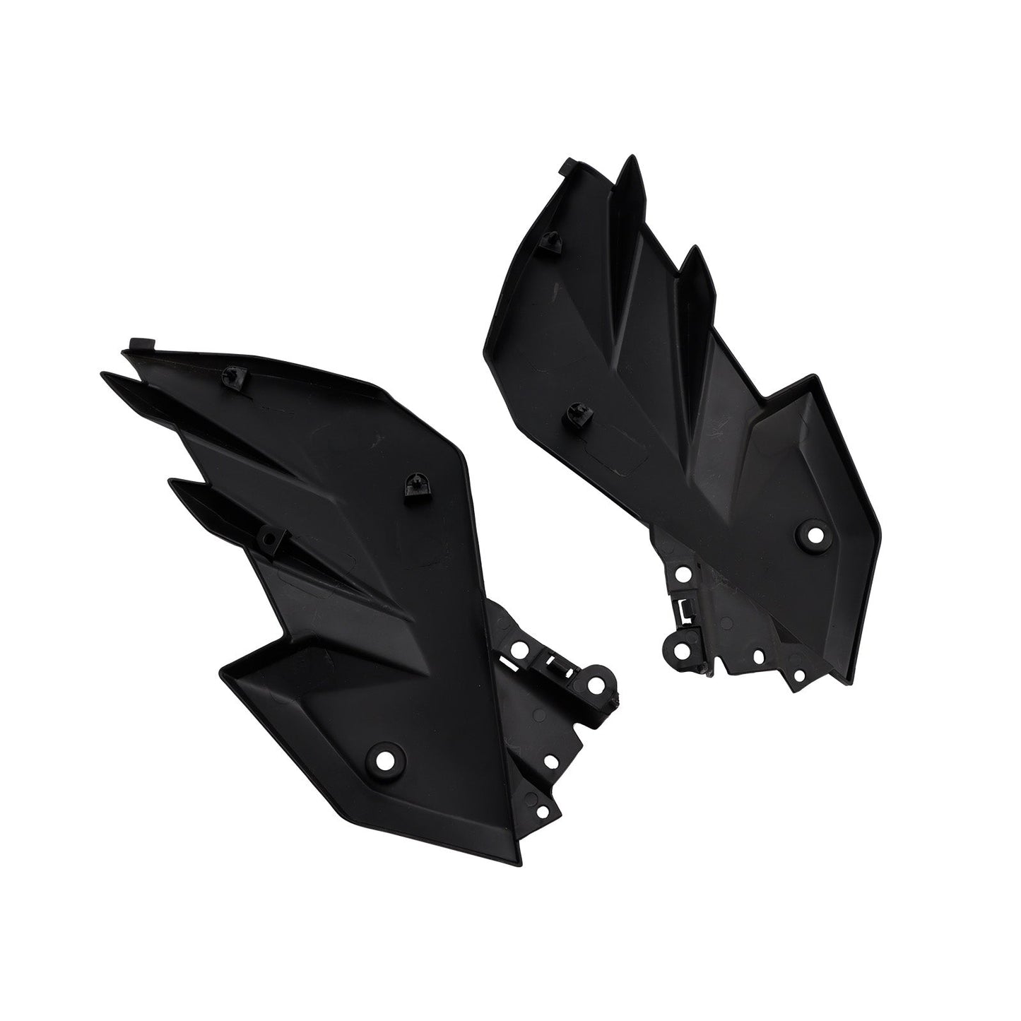 Fuel Tank Side Panel Cover Fairings For Kawasaki Z250 Z300 2013-2018