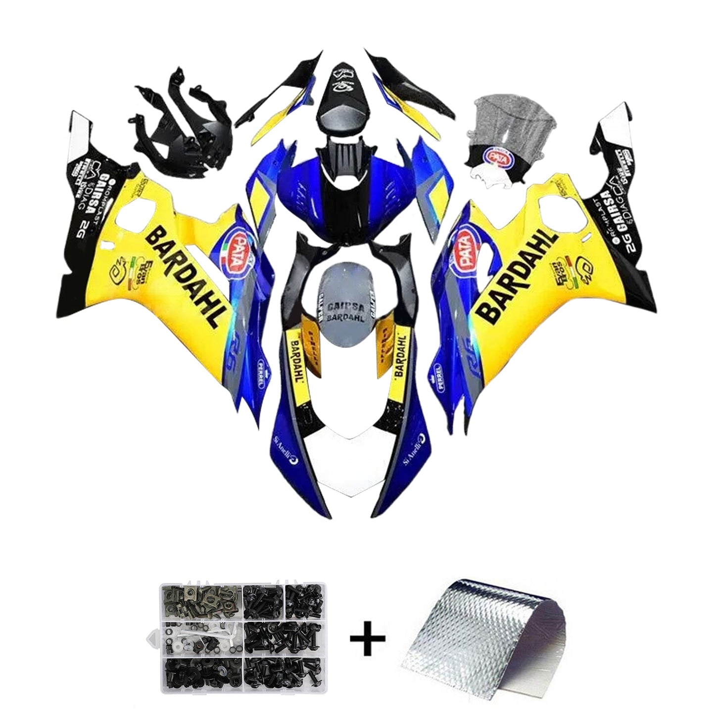 2017-2023 Yamaha YZF-R6 Injection Fairing Kit Bodywork Plastic ABS