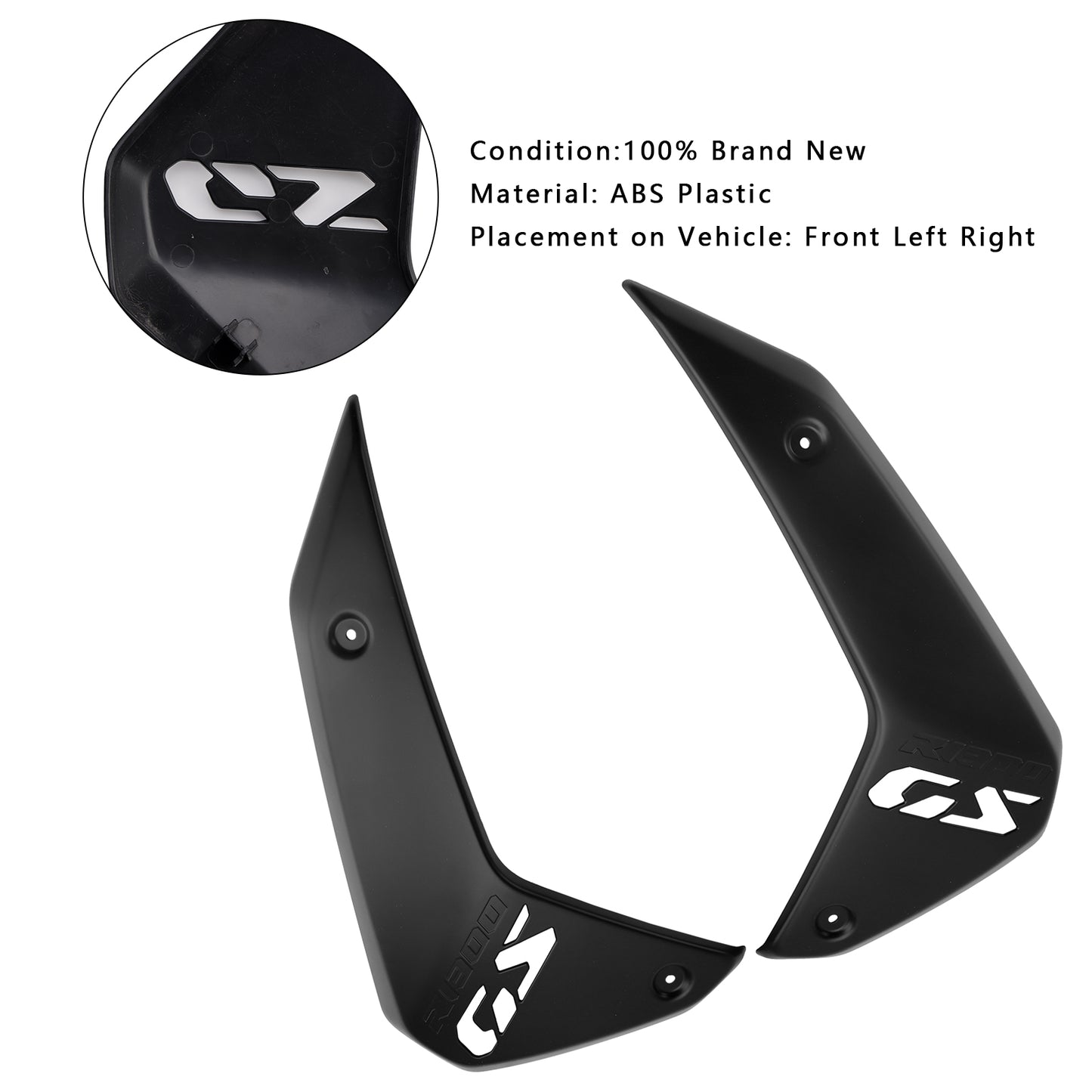 Side Frame Fairing Cowl Guards Radiator Cover For BMW R1300GS 2024-2025