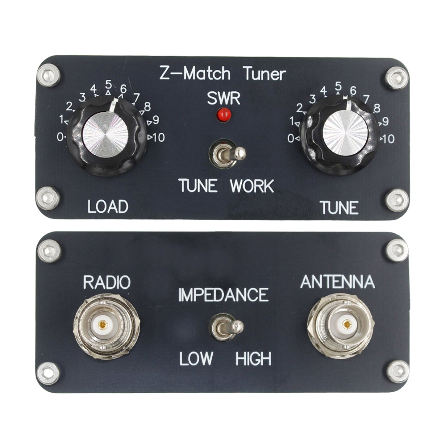 Z-Match QRP Manual Tuner Antenna Tuner HAM Adapter 3-28 MHz BNC Interface