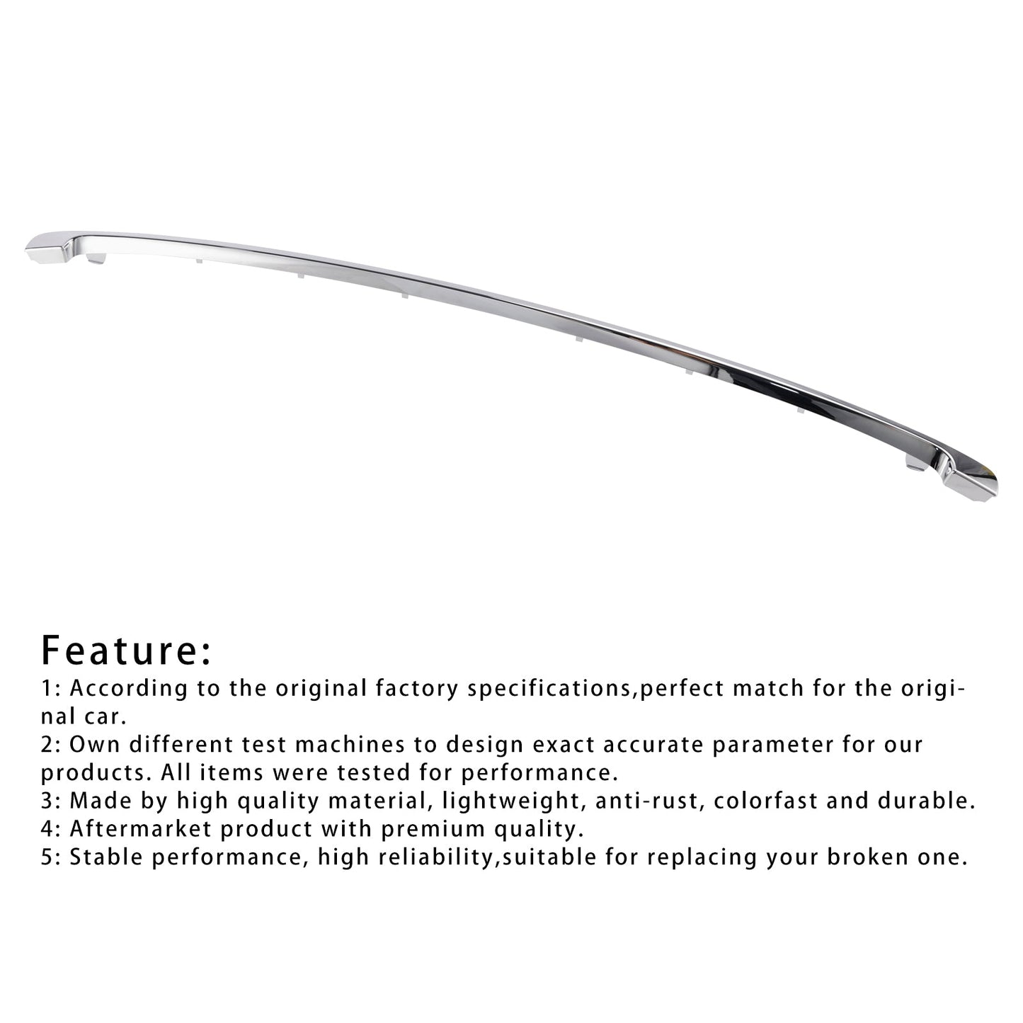 12/2010-05/2015 MINI Coupé R58 Front Lower Grille Trim 51117209904