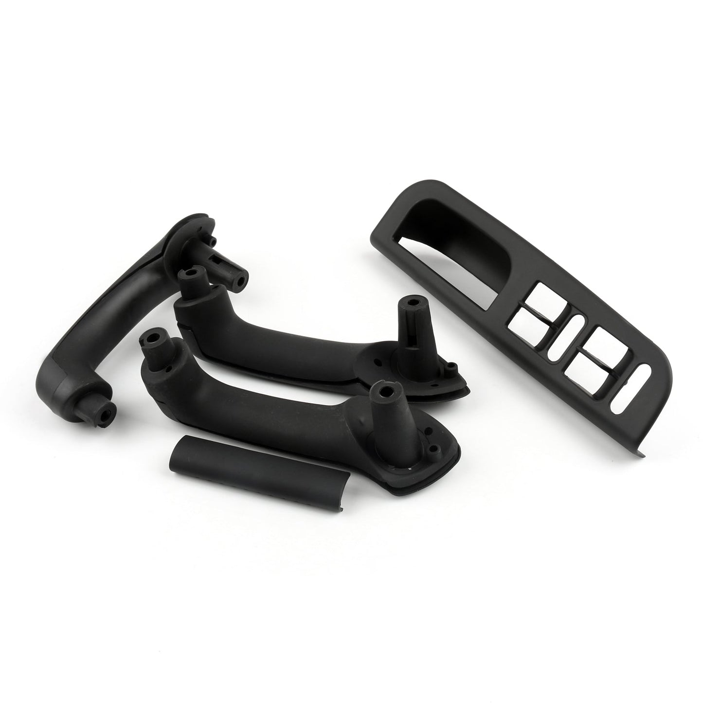 Black Interior Door Handle Trim Cover For VW Passat Jetta Golf MK4 1998-2004