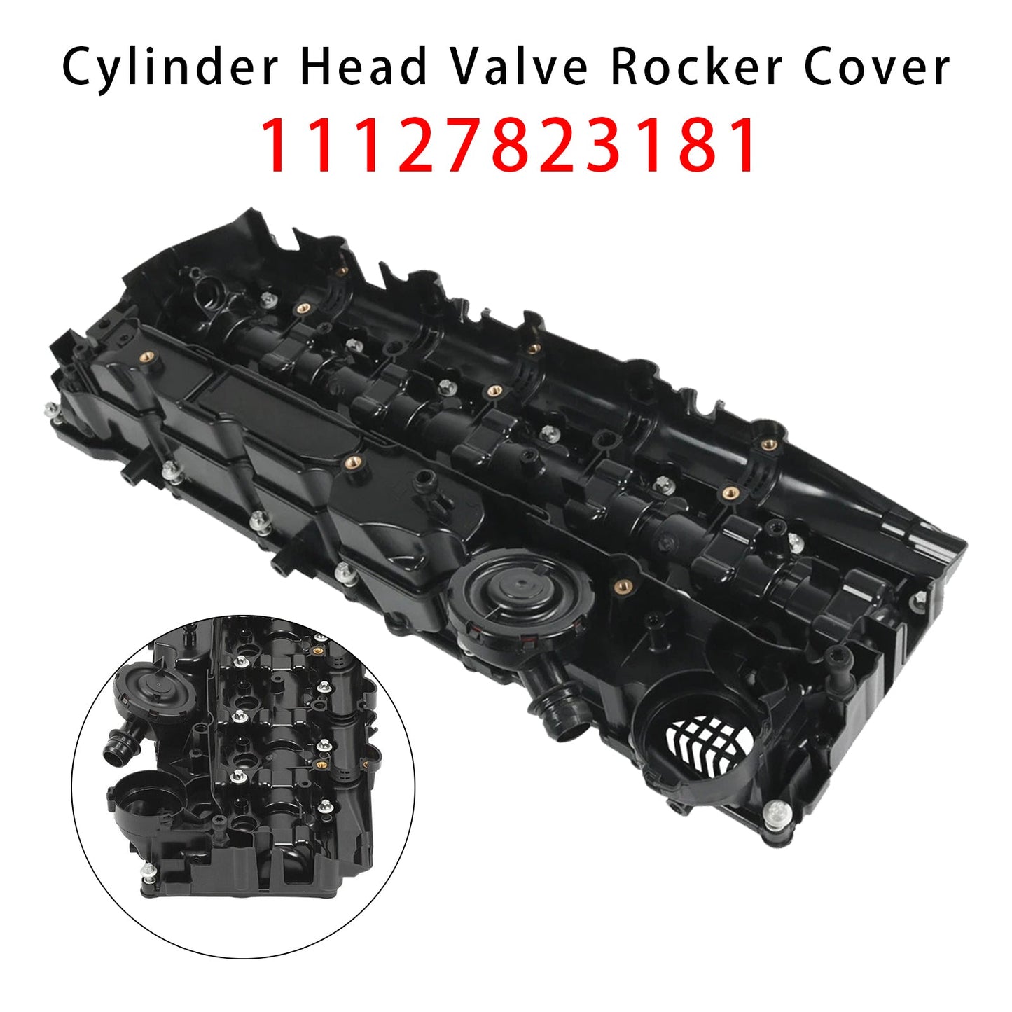 11128515732 For 2009-2010 BMW E92 325d 330d xDrive Cylinder Head Valve Rocker Cover