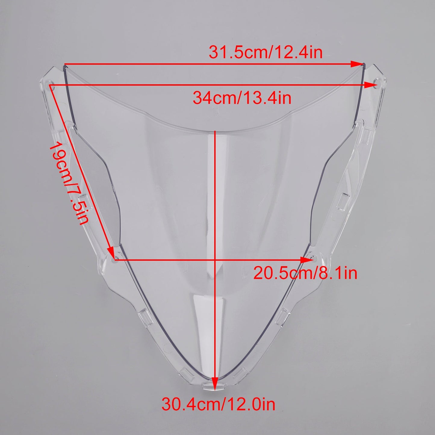 2024 Kawasaki ZX6R 636 Windshield Windscreen