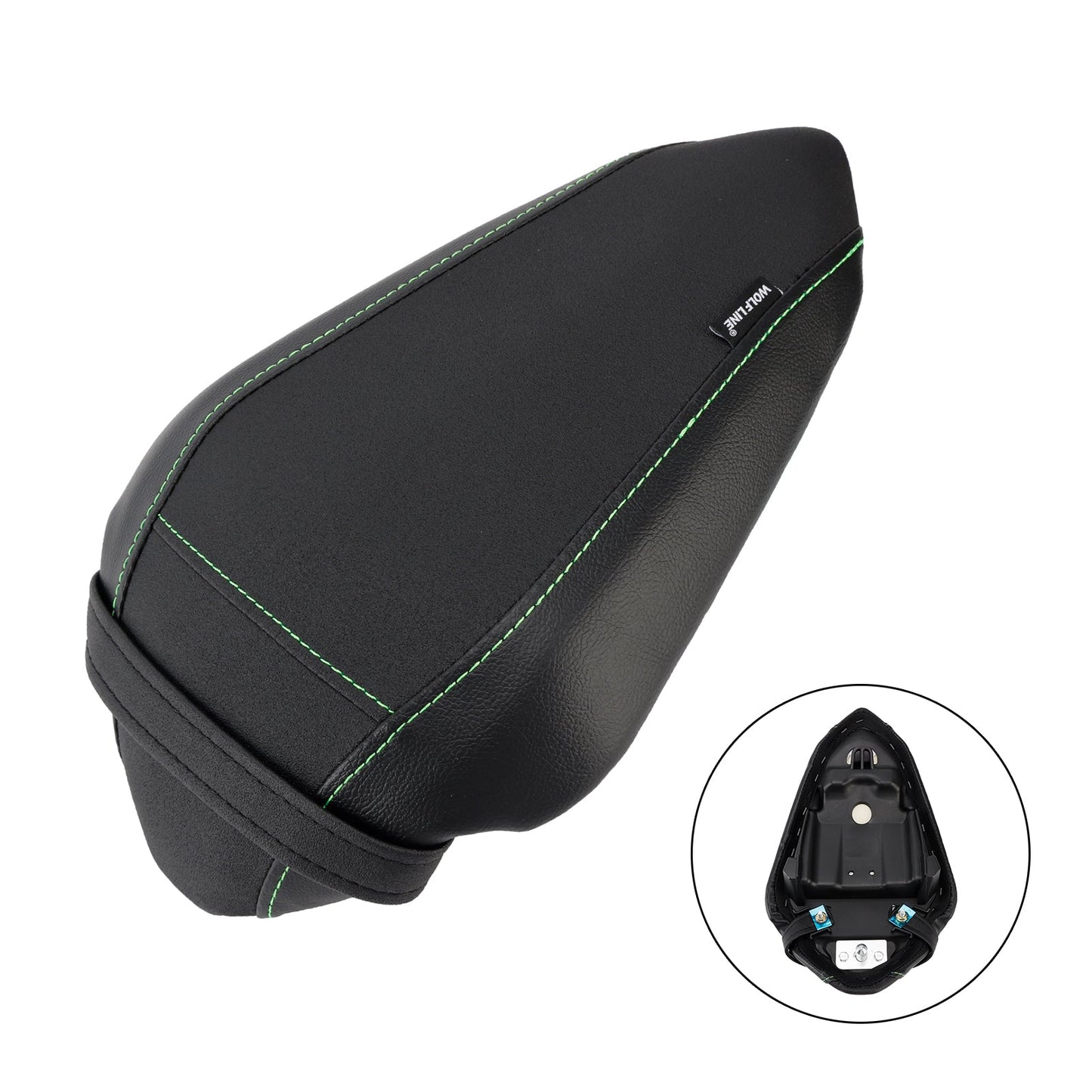 2024-2025 Kawasaki Ninja 500 Z500 Rear Seat Passenger Cushion Flat Pu BlackB