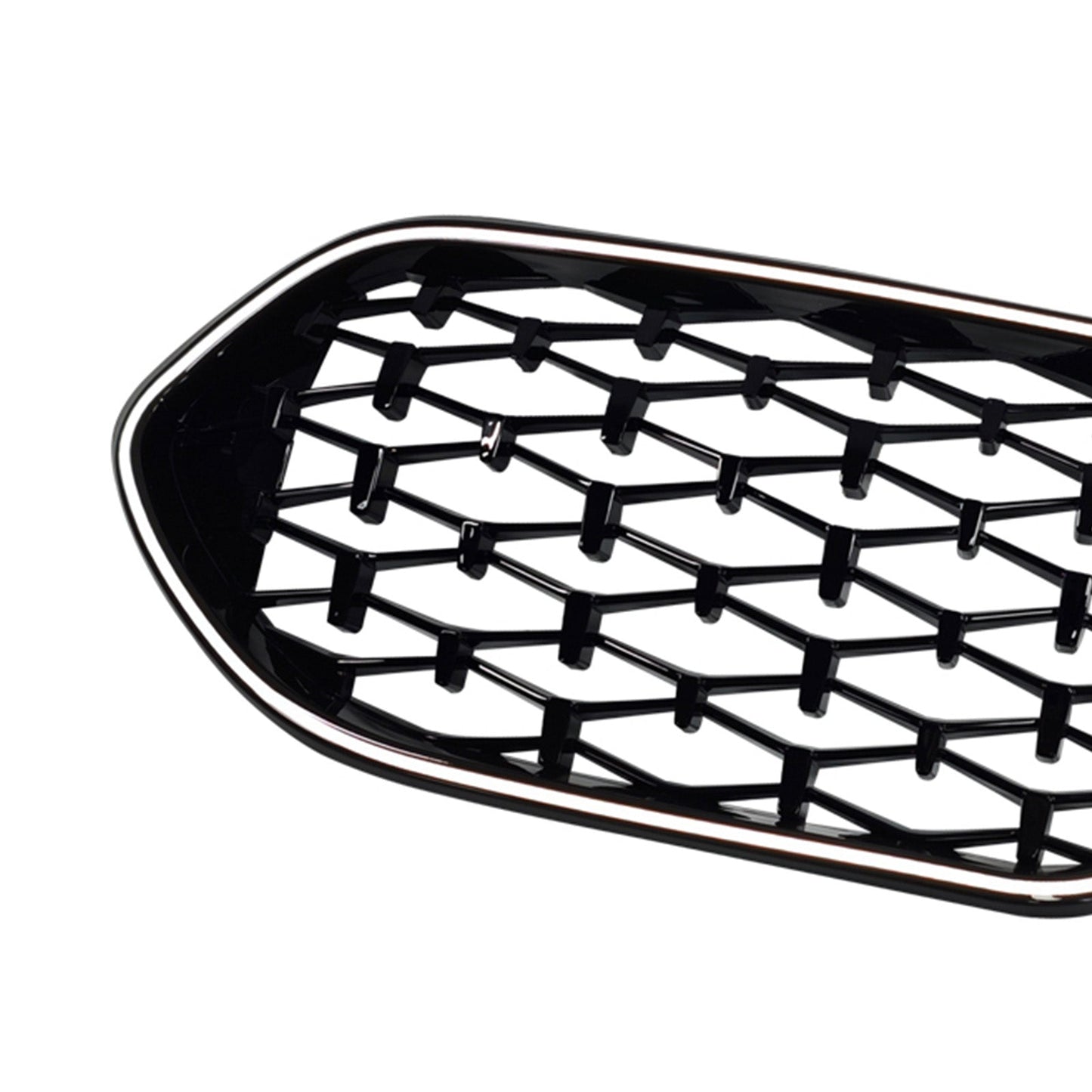 2020-2023 Fit BMW 2 Series F44 Coupe Diamond Gloss Black Front Grille Grill