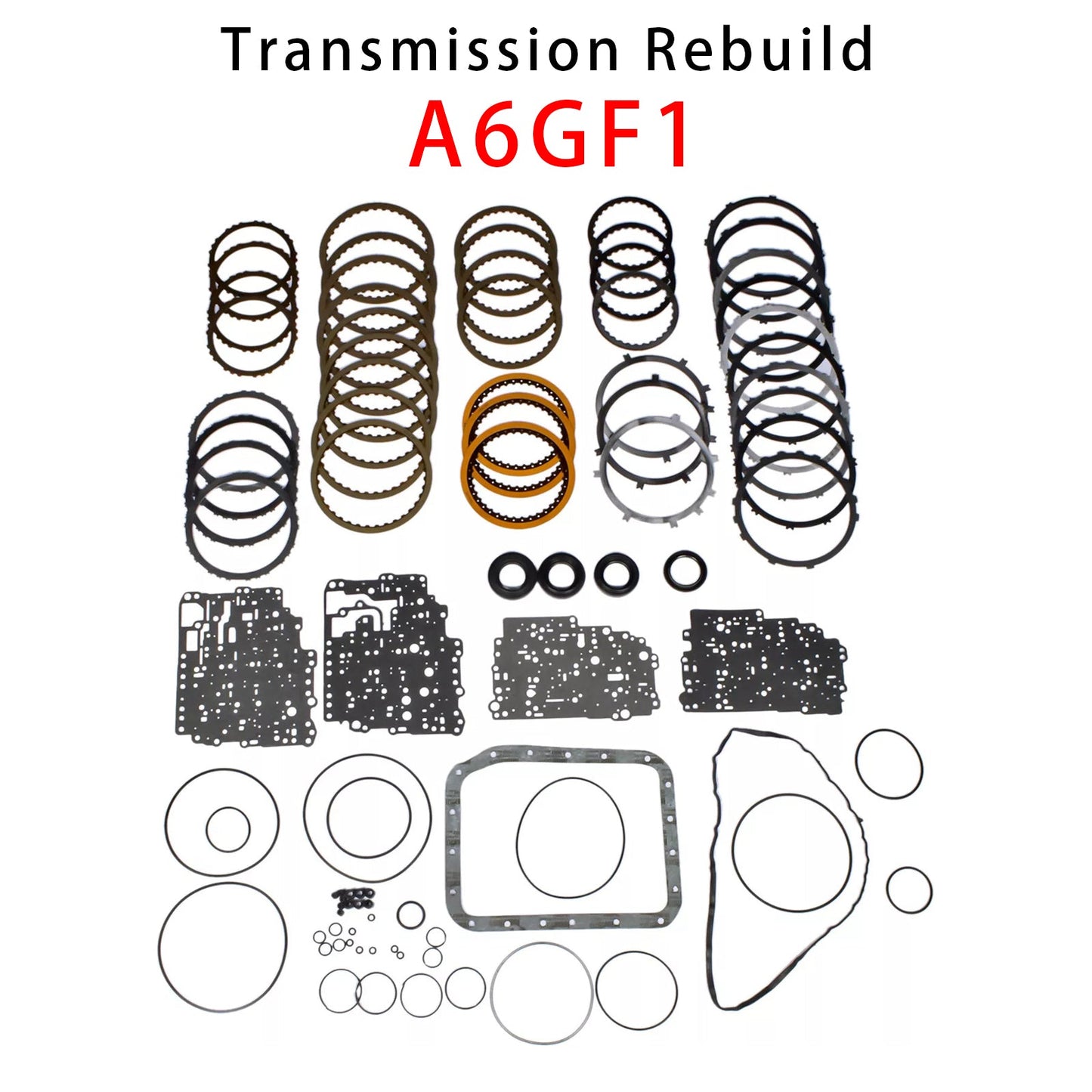 2012-2014 Hyundai Accent A6GF1 Auto Transmission Master Rebuild Kit
