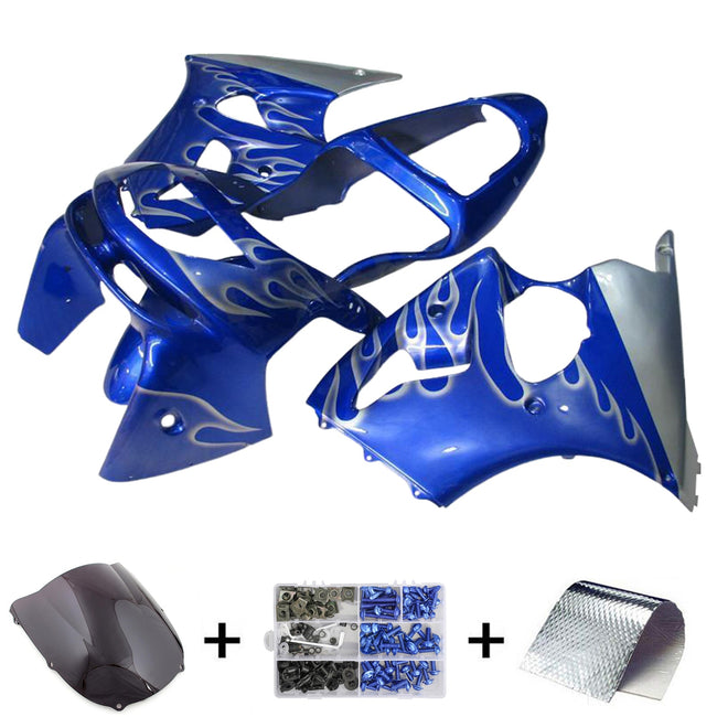 1998-1999 Kawasaki ZX6R Injection Fairing Kit Bodywork Plastic ABS