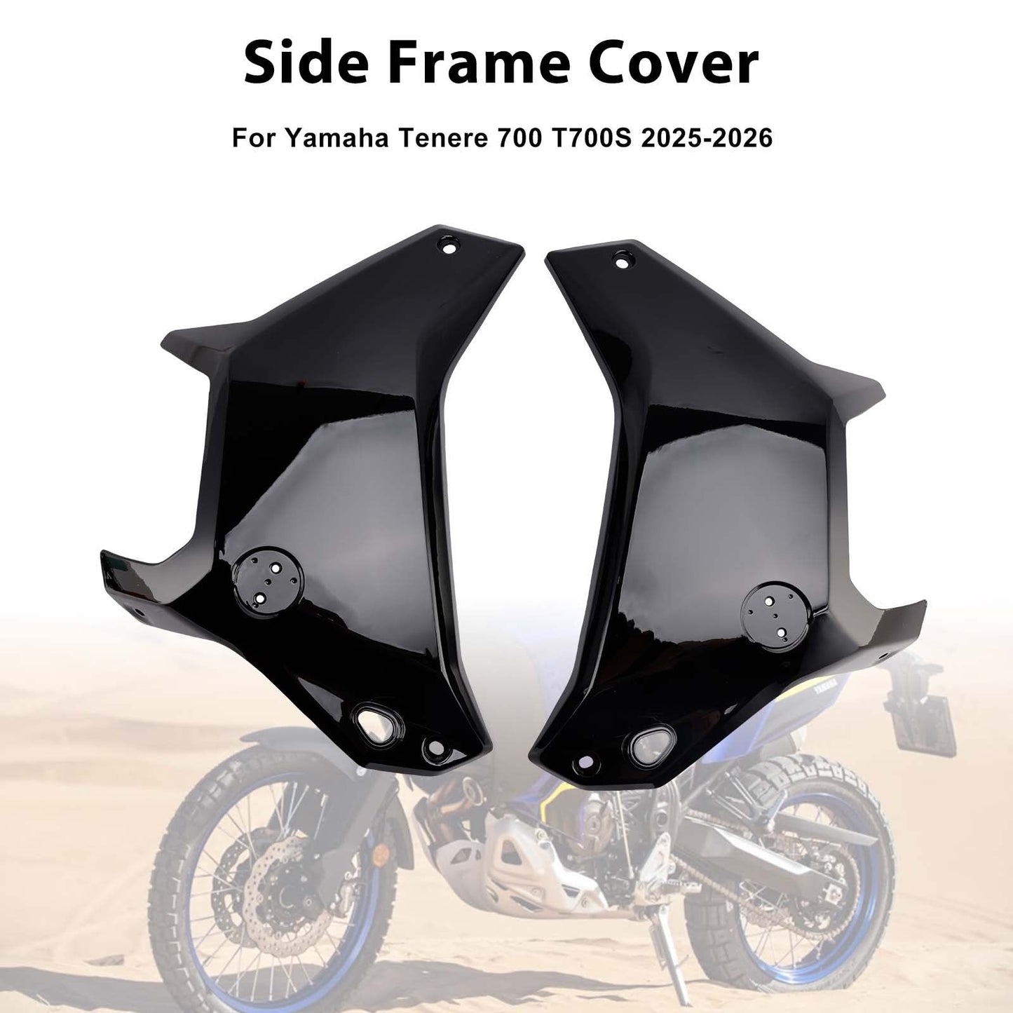 2025-2026 For Yamaha Tenere 700 T700S Side Frame Panel Fairings Cover