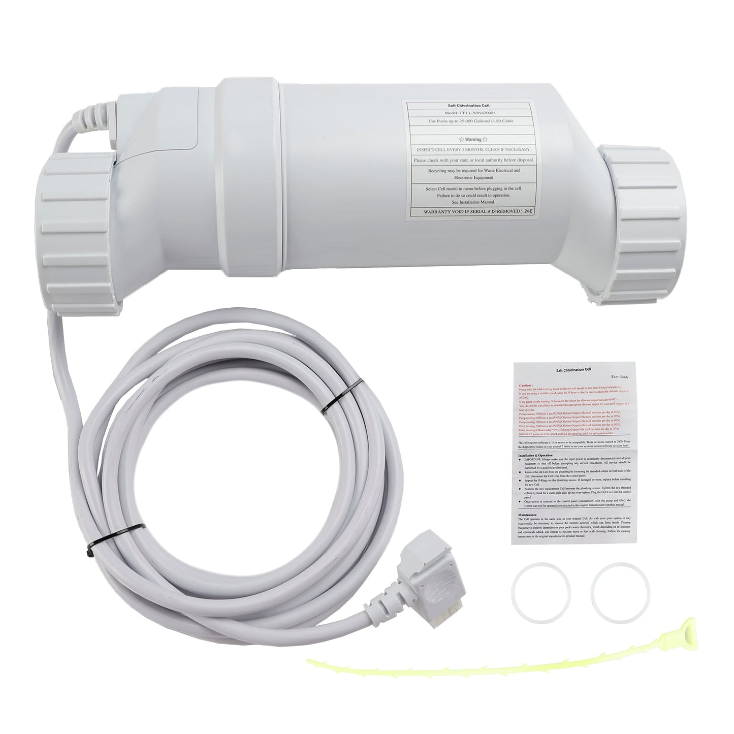 W3T-Cell-9 TurboCell Salt Chlorination Cell for Hayward up to 25000 Gallons