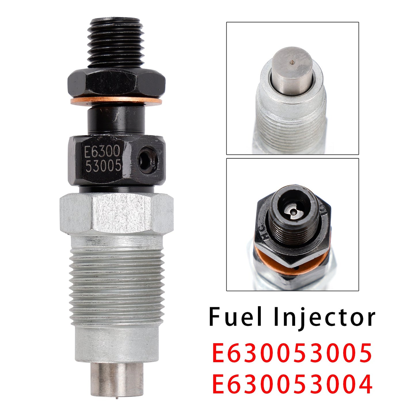 1Pcs Fuel Injector For Kioti Tractors Daedong DK45 CK22 E6300-53004 E6300-53005