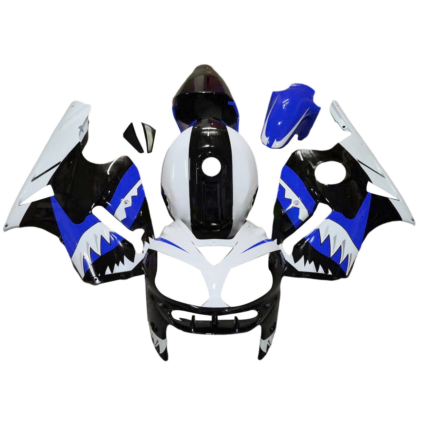 2002-2005 Kawasaki ZX12R Injection Fairing Kit Bodywork Plastic ABS