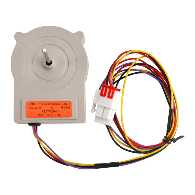 EAU63923603 Refrigerator Evaporator Fan Motor Assembly for LG and Kenmore