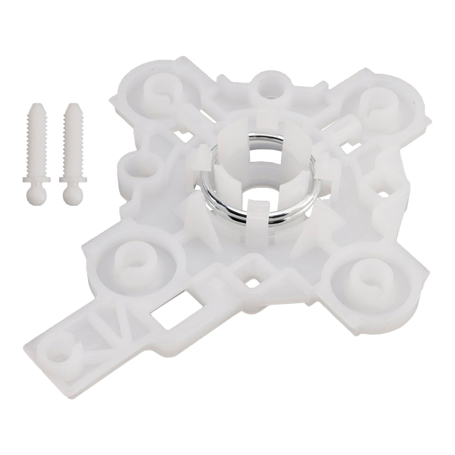 Right Car Side Mirror Glass Lens White Plastic Bracket Clip Holder for Honda