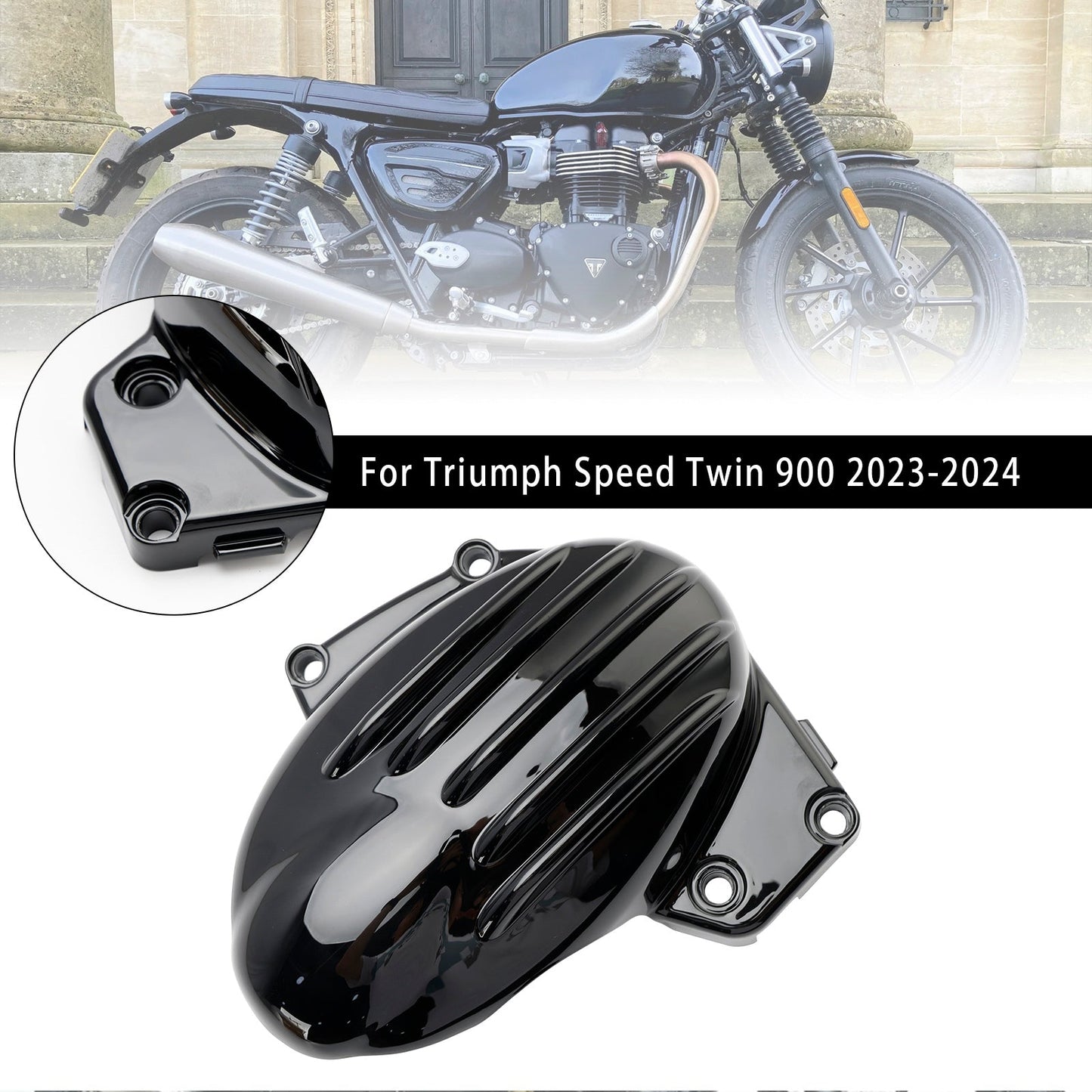 2023-2024 Speed Twin 900 Front Sprocket Chain Guard Fairing Cover