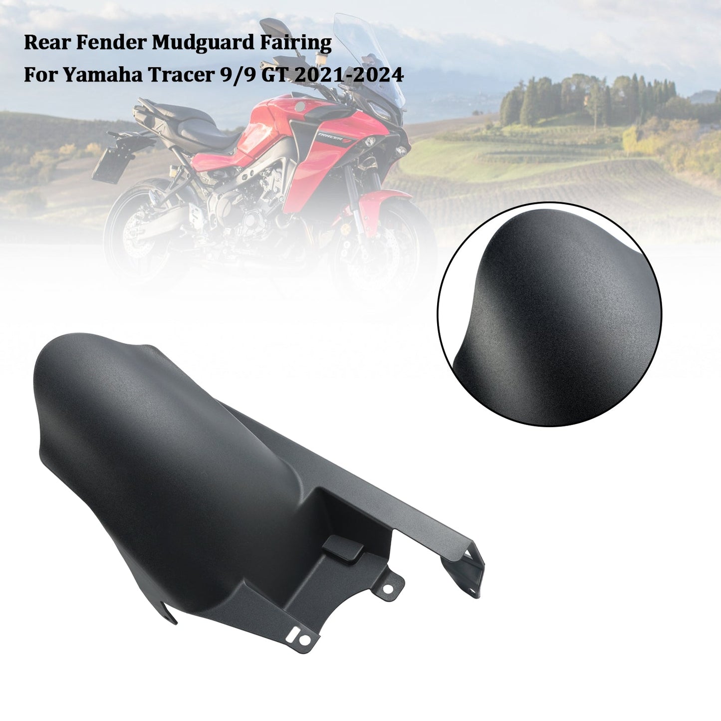 Rear Fender Mudguard Fairing Cowl For Yamaha Tracer 9 / GT 2021-2024