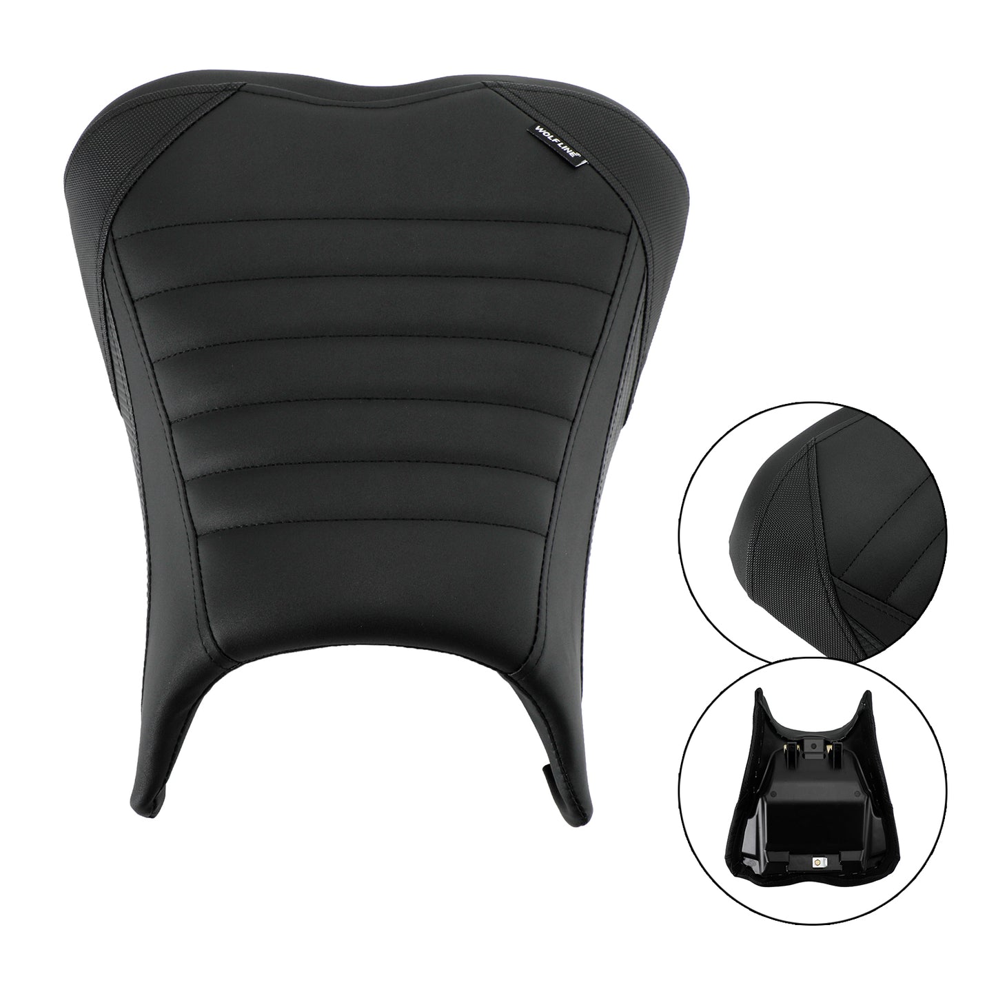 2018-2023 Kawasaki Ninja 400 Z400Complete Cushion Rider Passenger Seat Black