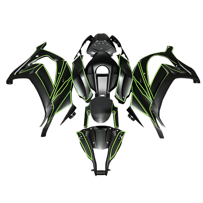 Injection Fairing Kit Bodywork Plastic ABS fit For Kawasaki ZX10R 2011-2015