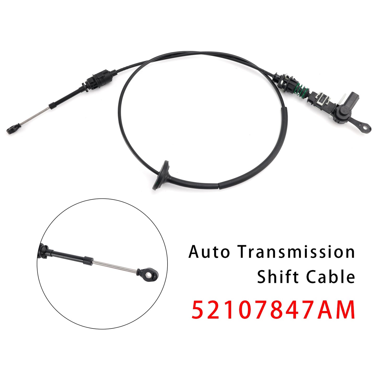 Transmission Gear Shifter Control Cable 52107847AM For Dodge Ram 1500 2500 3500