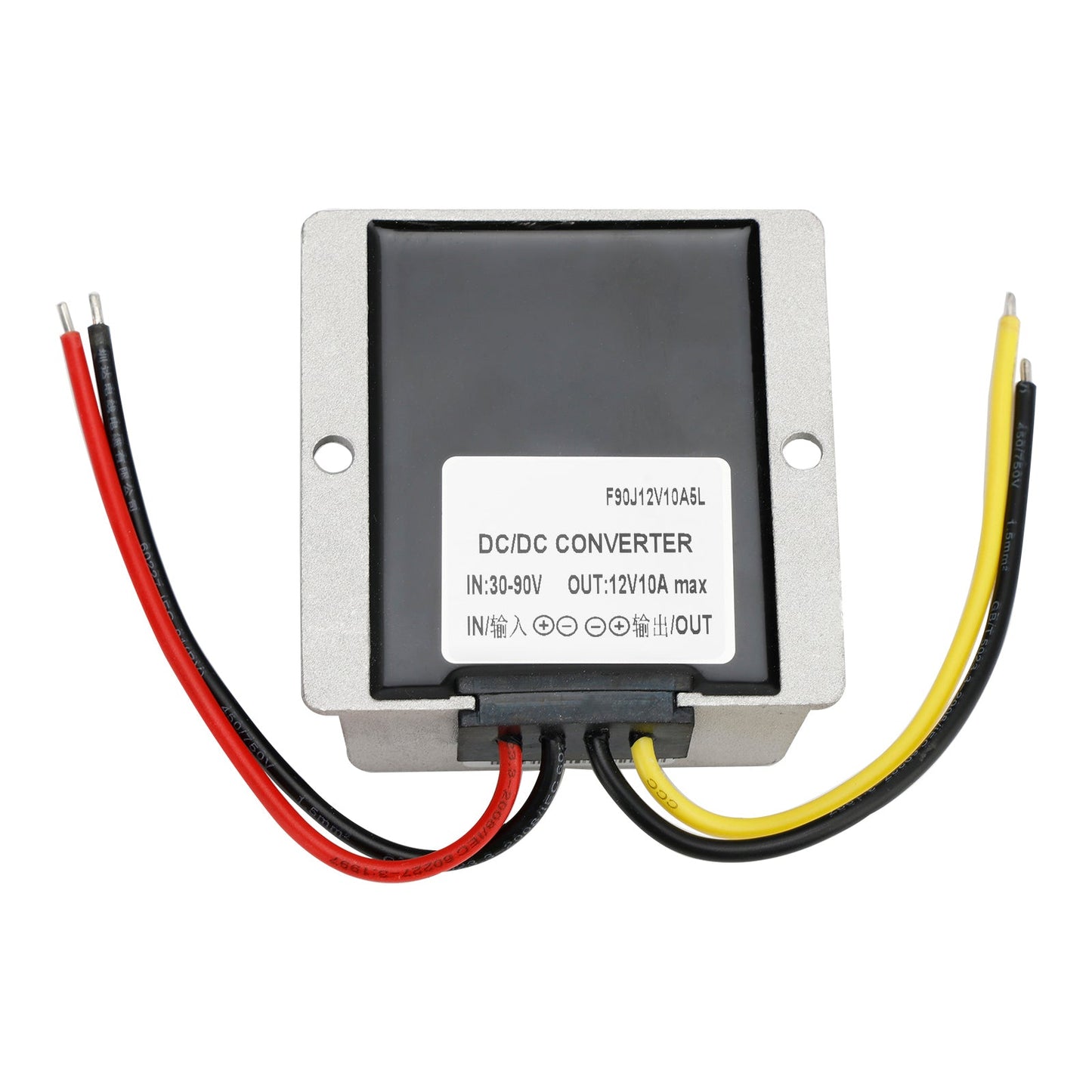 Waterproof DC 30-90V to 12V 10A 120W Step-Down Power Supply Converter Regulator