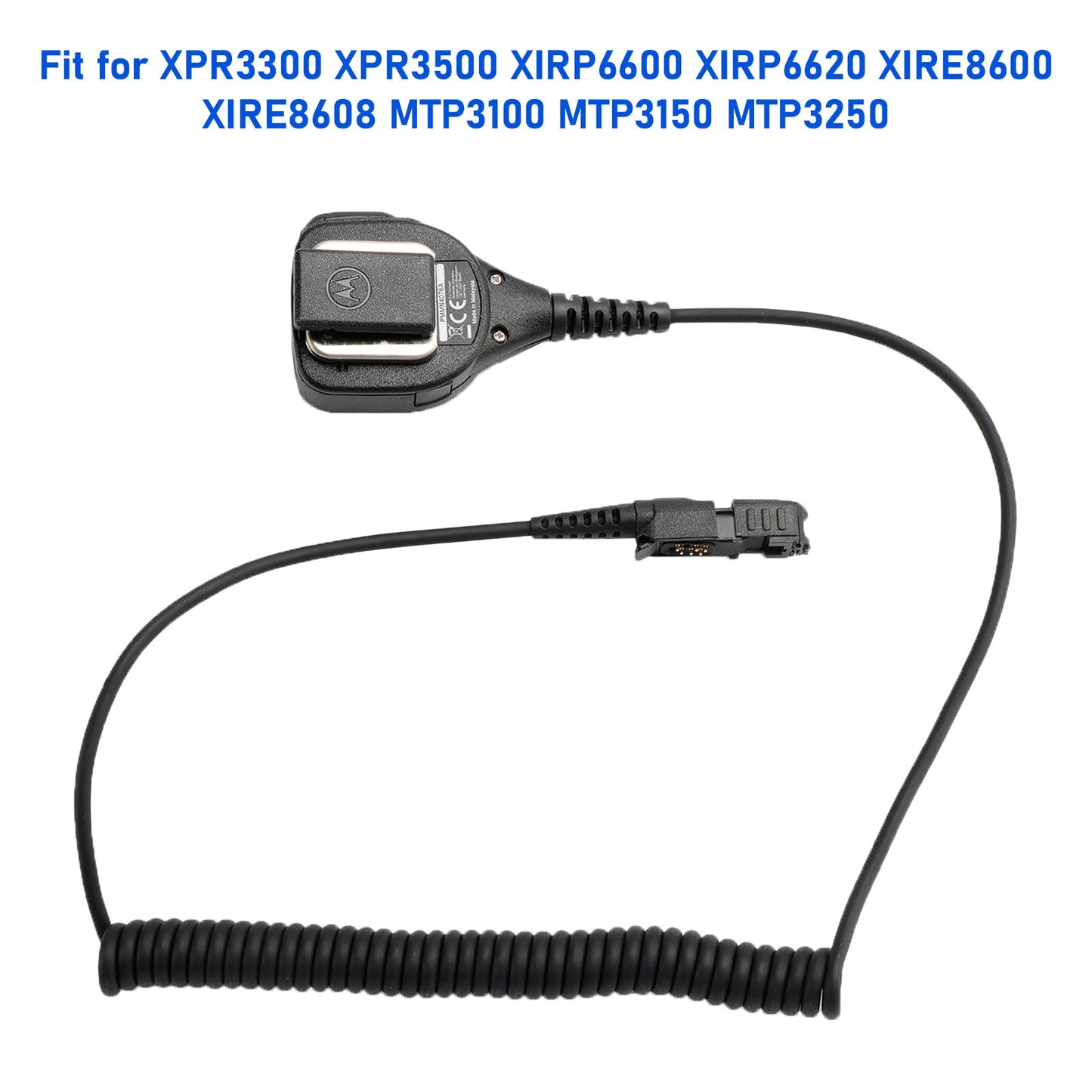 P6600-SM08 Microphone Spkeaker PMMN4076A for XPR3300 XIRP6600 MTP3150 MTP3250