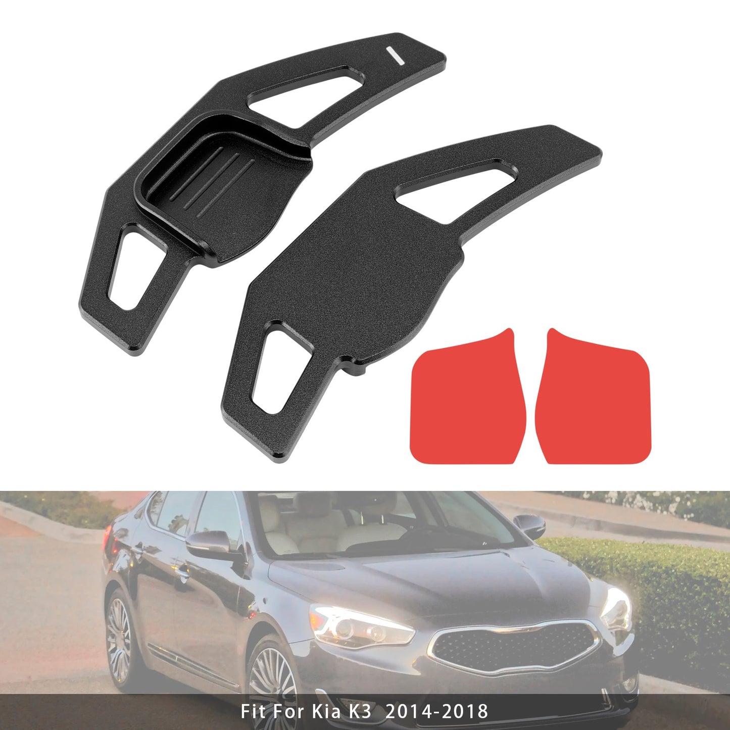 Steering Wheel Paddle Shifter Extension For Kia Forte Cadenza Aluminium