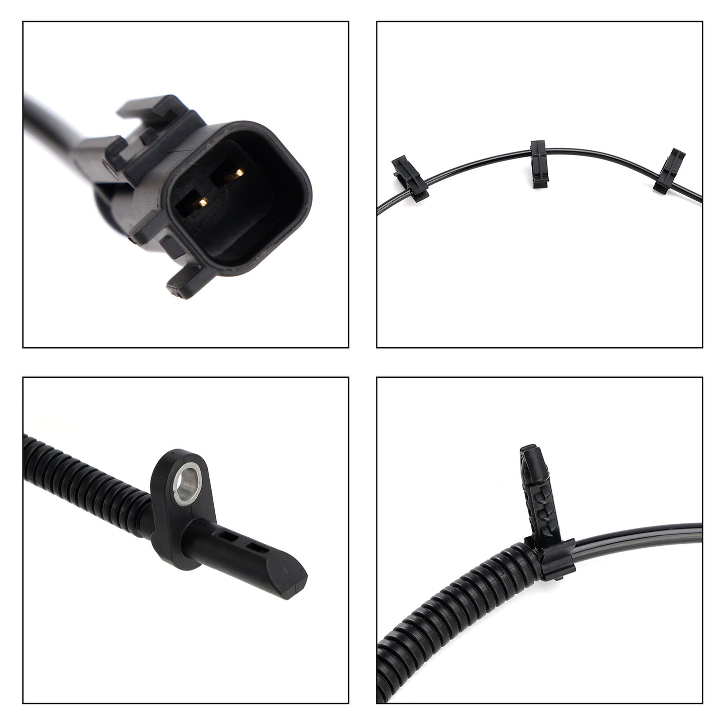 4PCS Front&Rear Side ABS Wheel Speed Sensor For Chevy Traverse 3.6L 2009-2017