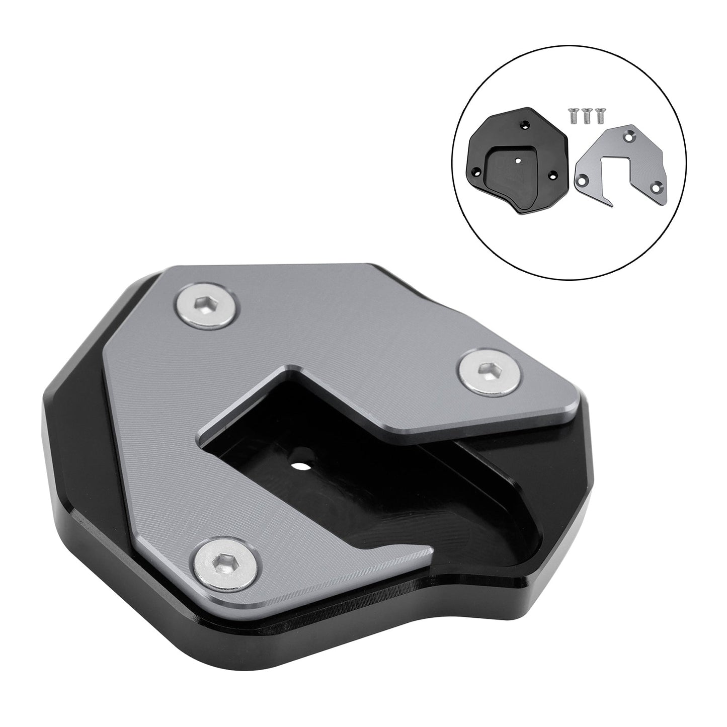 2008-2020 Suzuki GSXR1300R Kickstand Enlarge Plate Pad