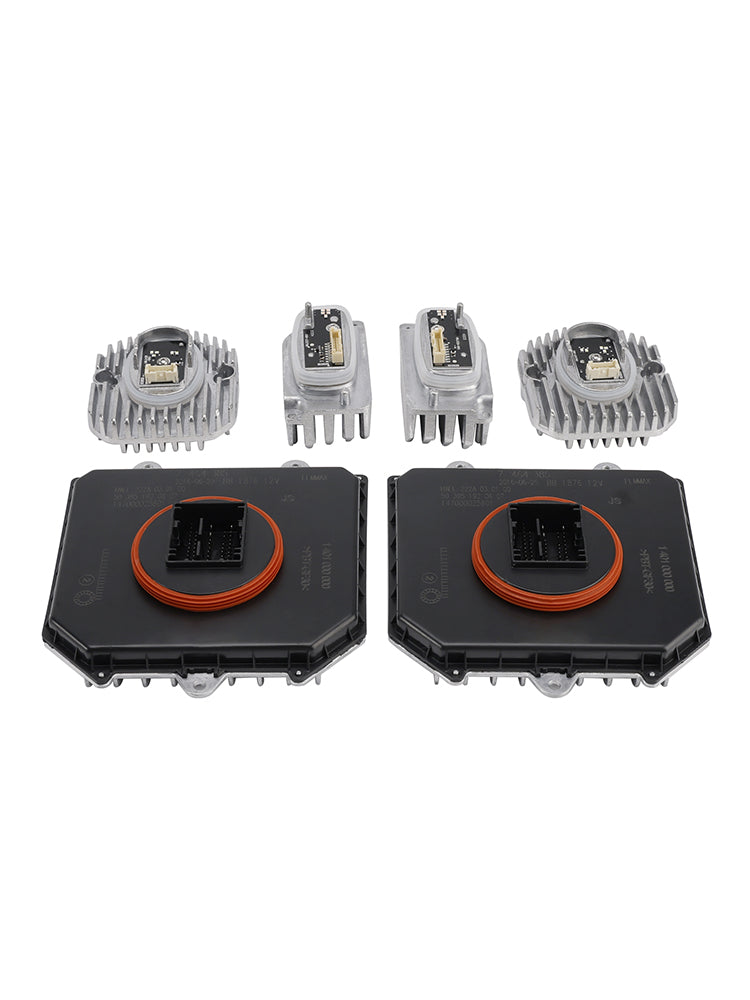 03/2016-12/2019 BMW 5' G38 6PCS Adaptive LED Headlight Turn Signal DRL Module 63117463515 7463515