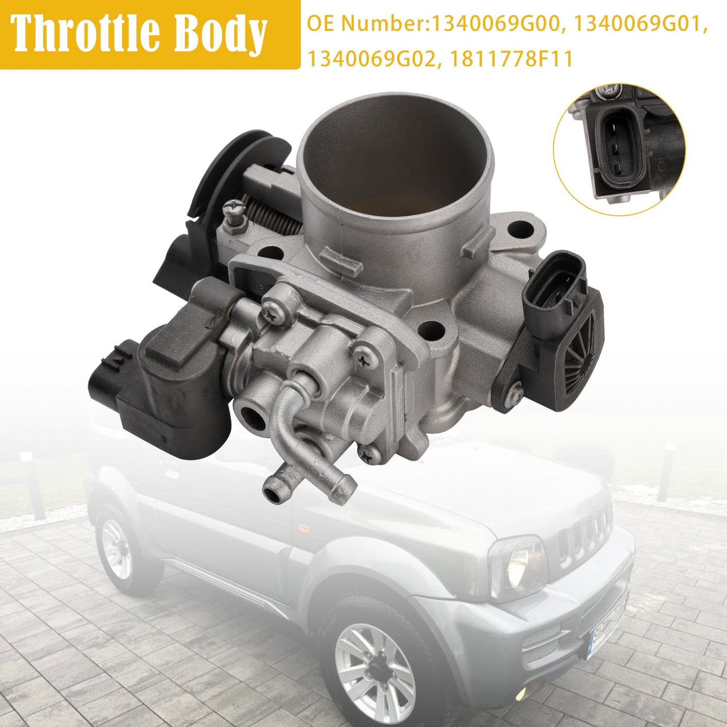 Throttle Body For 2000-2012 Suzuki Liana & Swift 1.3L 13400-69G00