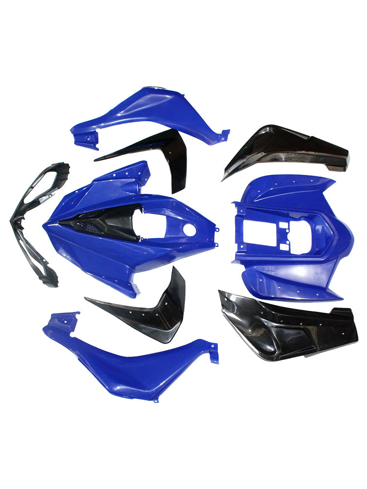 Plastics Fairing Fenders Kit For 110cc 125cc Mars Sport Quad Dirt Bike ATV Blue