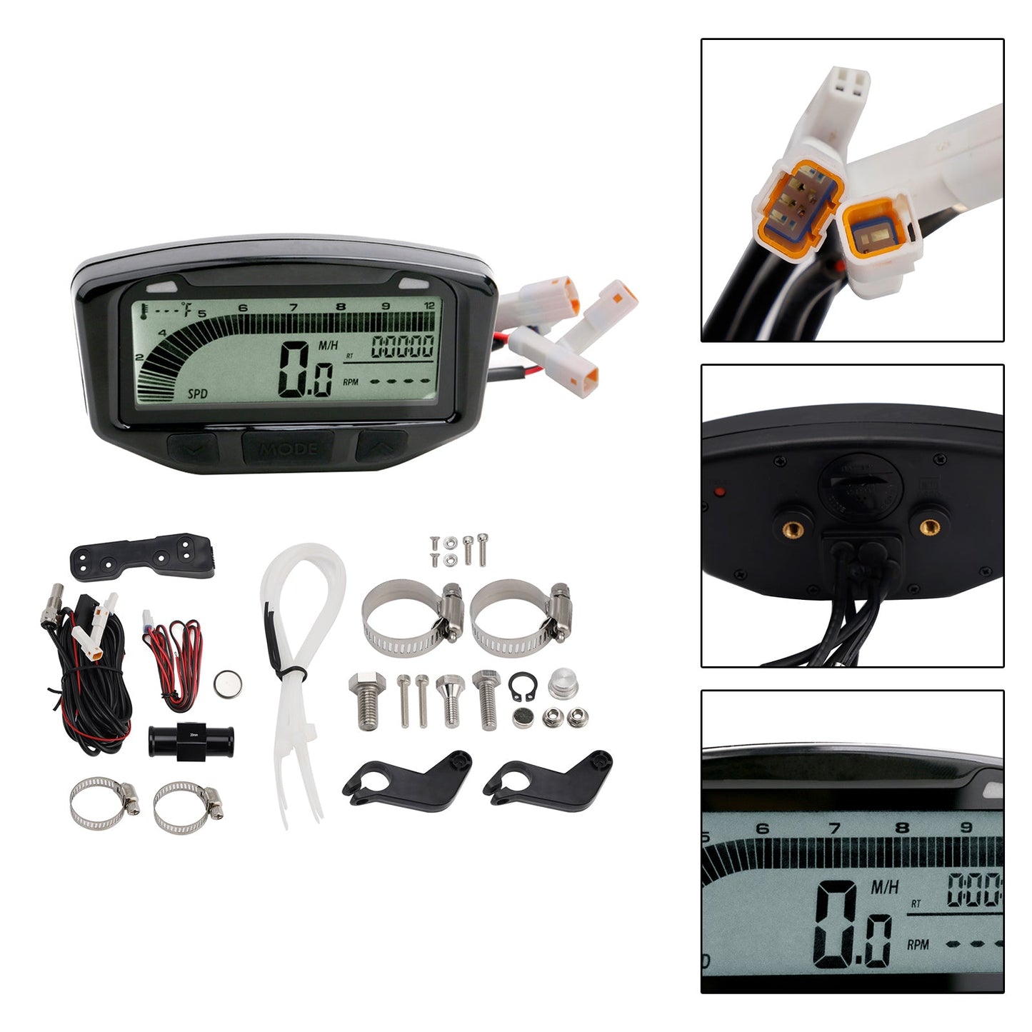 2000-2008 BOMBARDIER DS 650 Speedometer Odometer Tachometer Digital Lcd