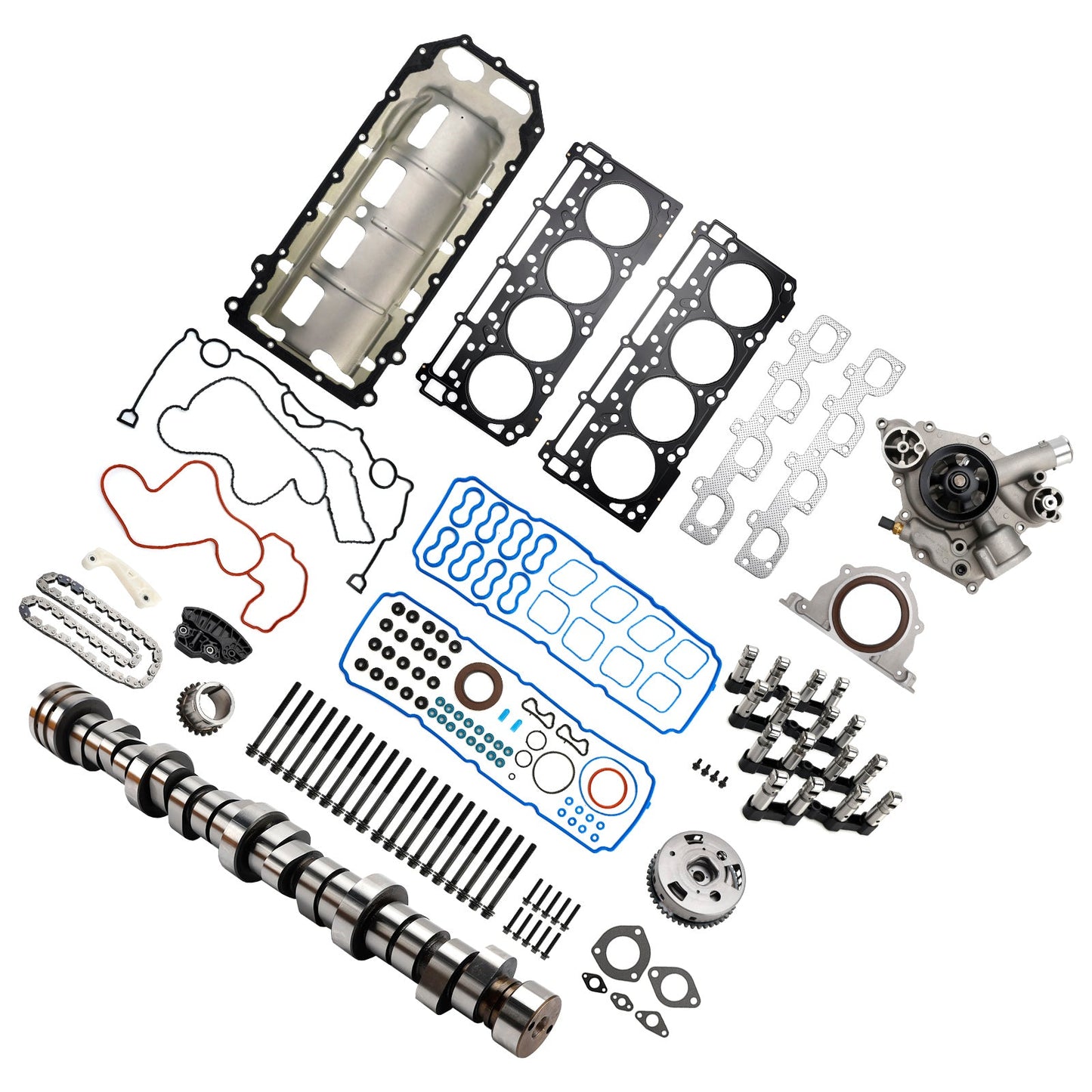 2012 2013 2014 20Jeep Grand Cherokee 6.4L 392ci V8 HEMI 15 6.4 Hemi MDS Lifters Cam Kit Head Gaskets Bolts 53021726AD 53022340AC