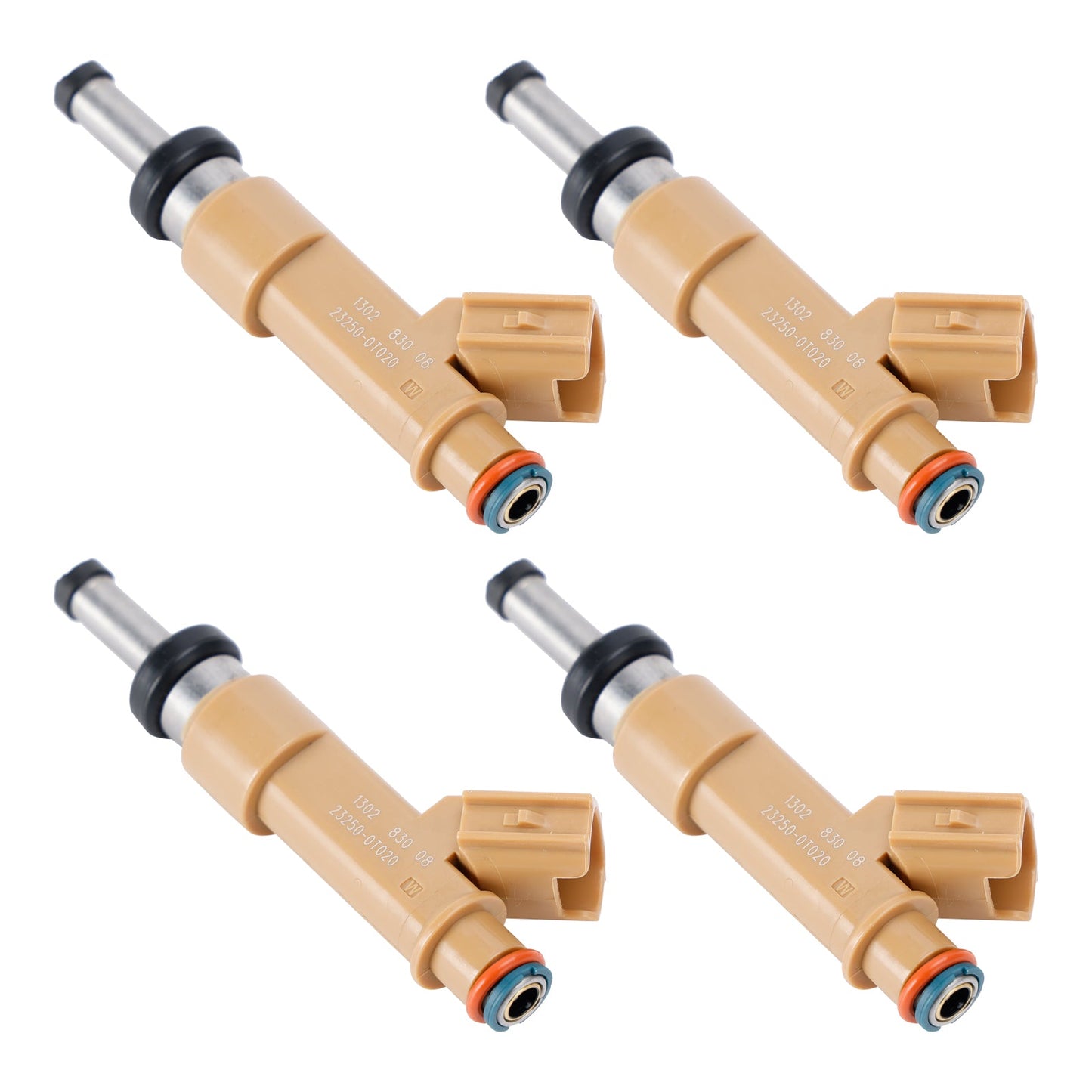 4Pcs Fuel Injector For Toyota Auris Corolla 1.8L 23250-39146 23250-0T020